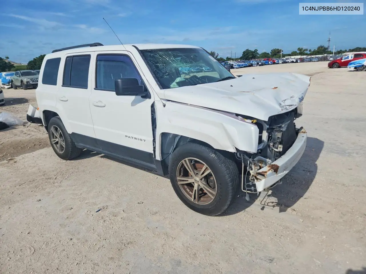 1C4NJPBB6HD120240 2017 Jeep Patriot Sport