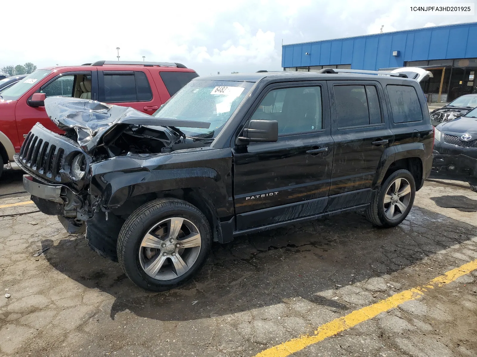 2017 Jeep Patriot Latitude VIN: 1C4NJPFA3HD201925 Lot: 64824444