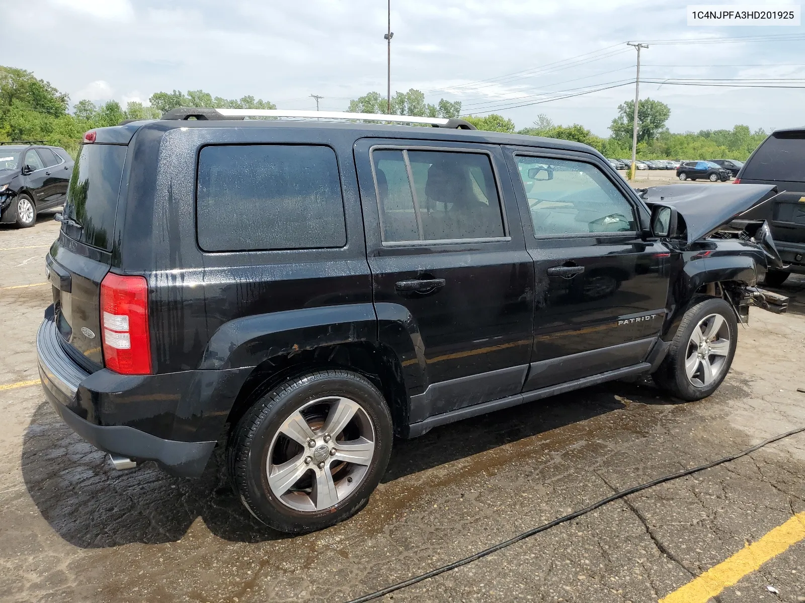 2017 Jeep Patriot Latitude VIN: 1C4NJPFA3HD201925 Lot: 64824444