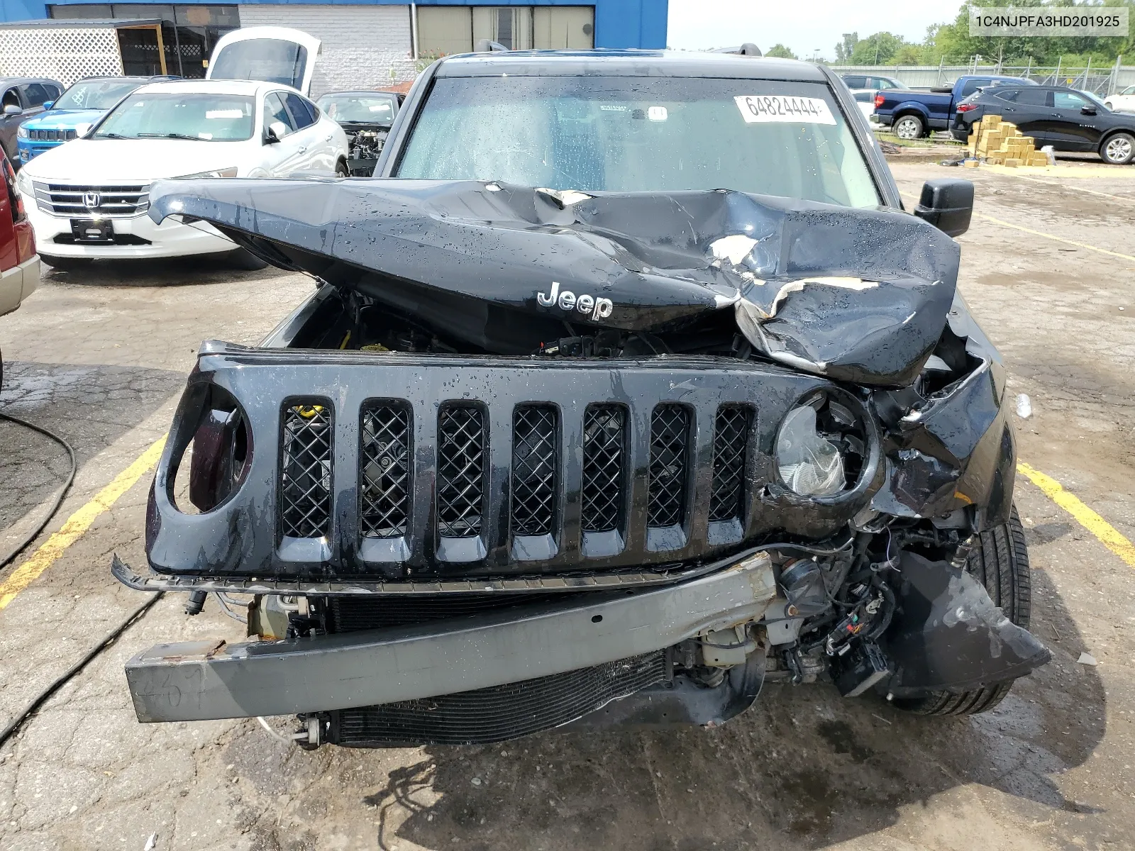 2017 Jeep Patriot Latitude VIN: 1C4NJPFA3HD201925 Lot: 64824444