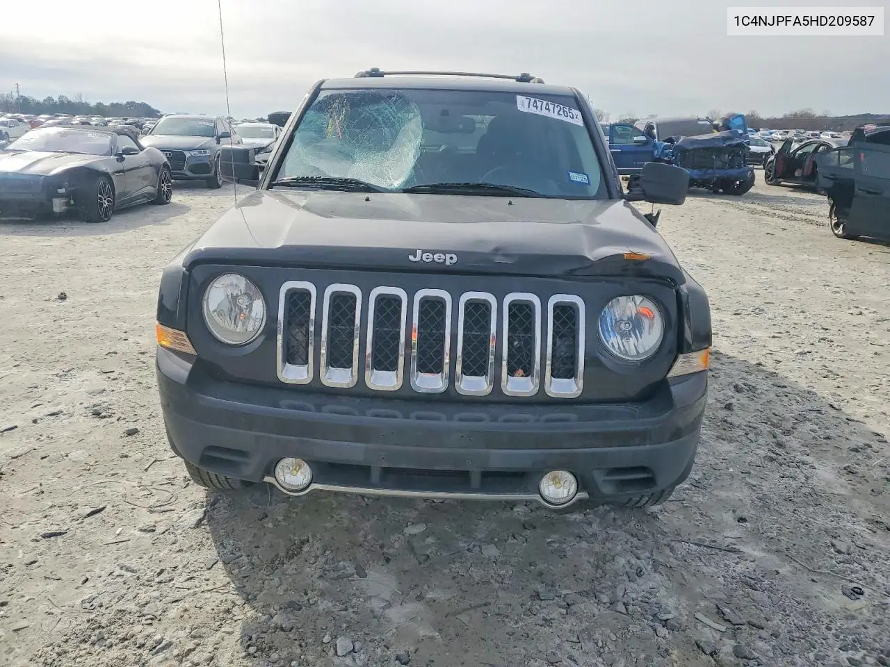 1C4NJPFA5HD209587 2017 Jeep Patriot Latitude