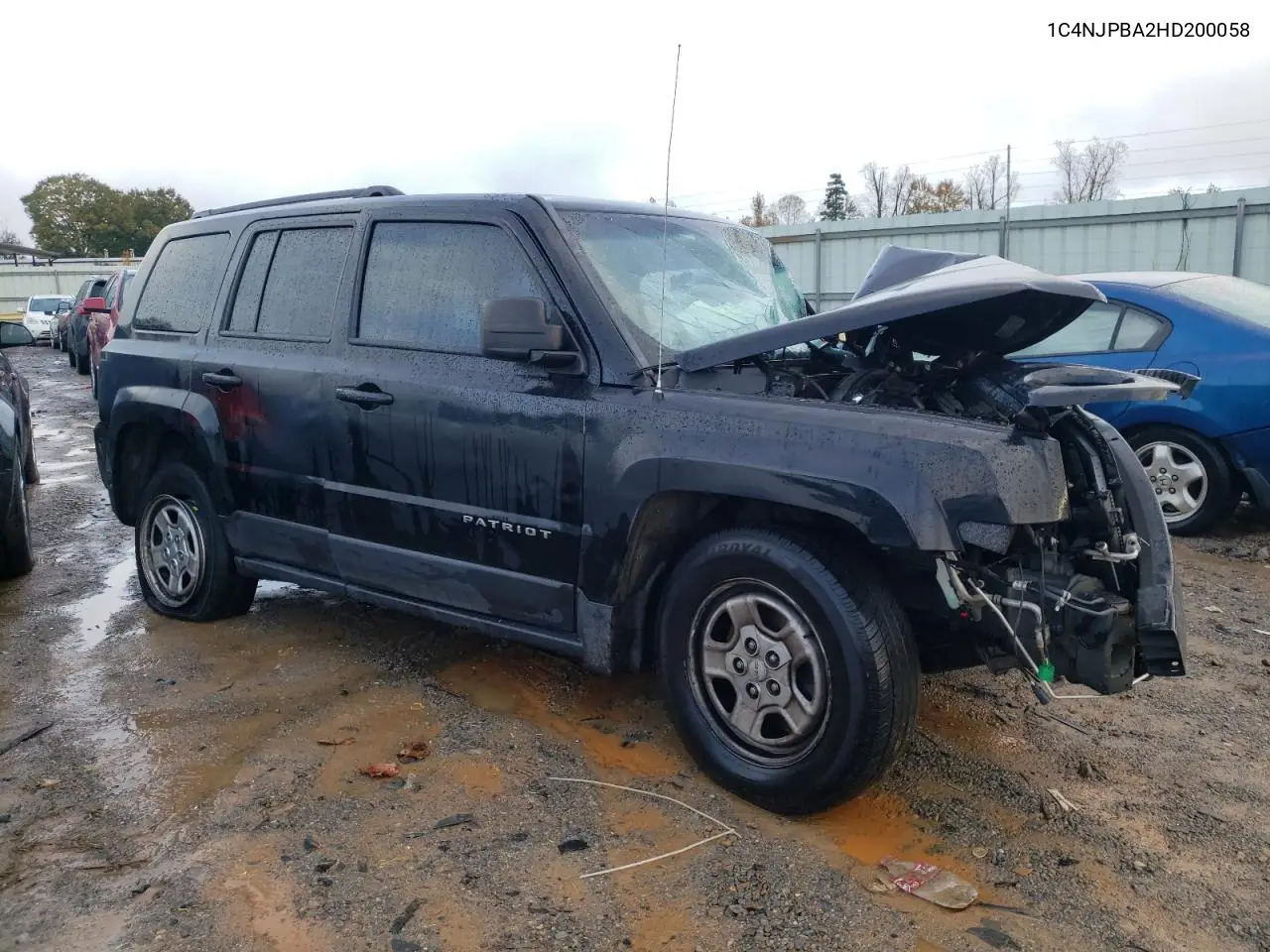 1C4NJPBA2HD200058 2017 Jeep Patriot Sport