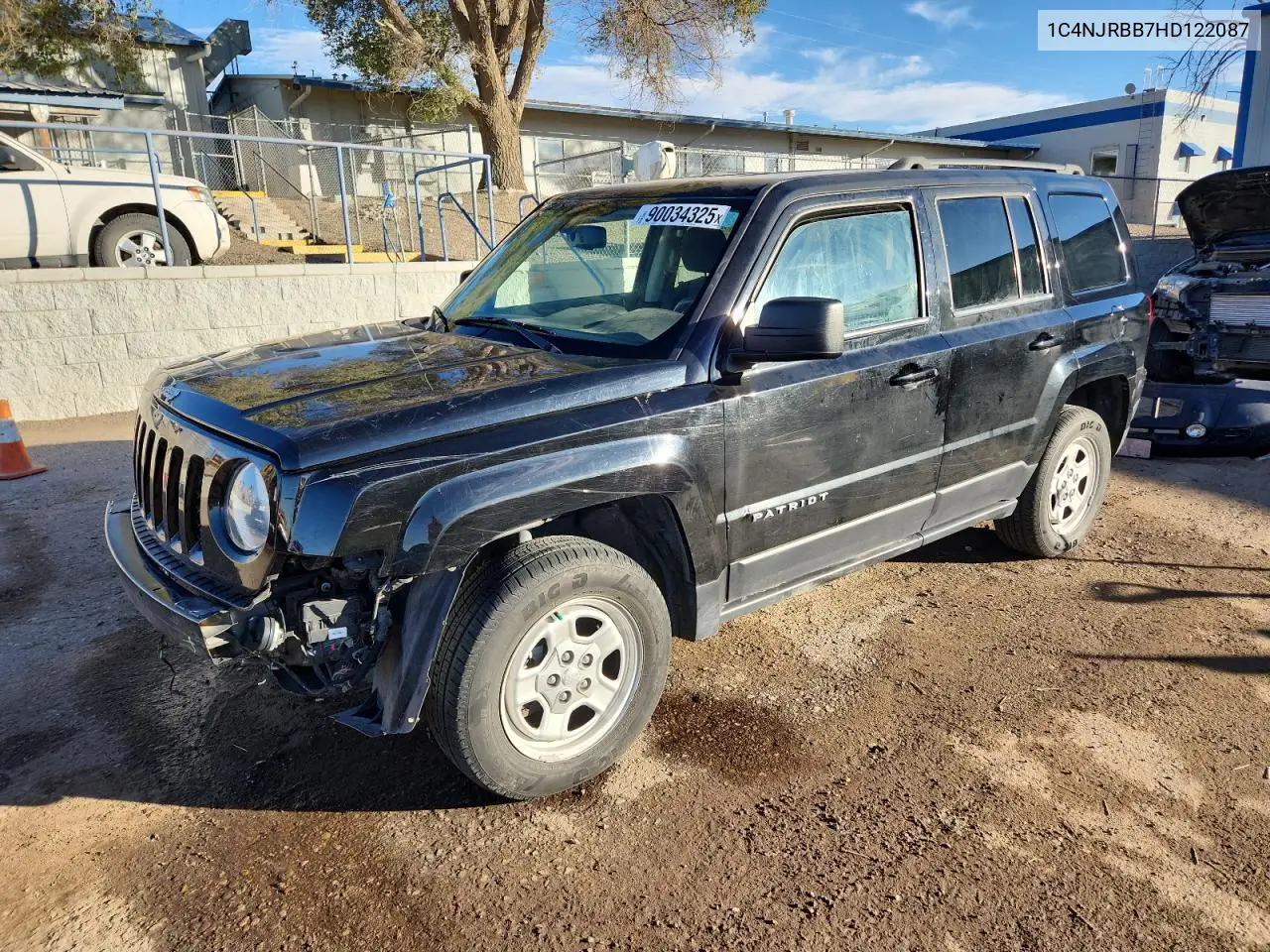 1C4NJRBB7HD122087 2017 Jeep Patriot Sport