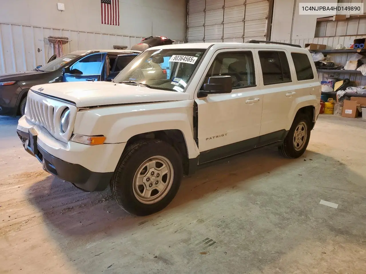 1C4NJPBA4HD149890 2017 Jeep Patriot Sport