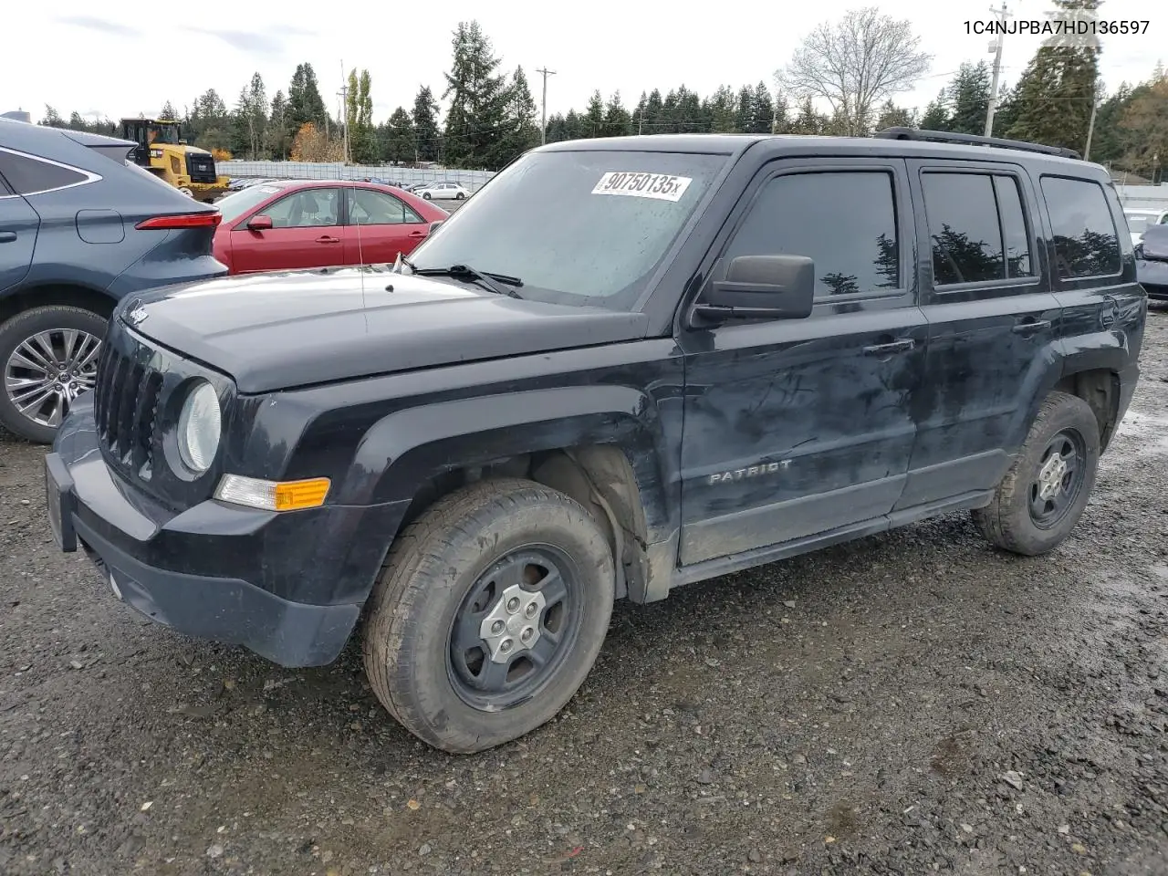 1C4NJPBA7HD136597 2017 Jeep Patriot Sport