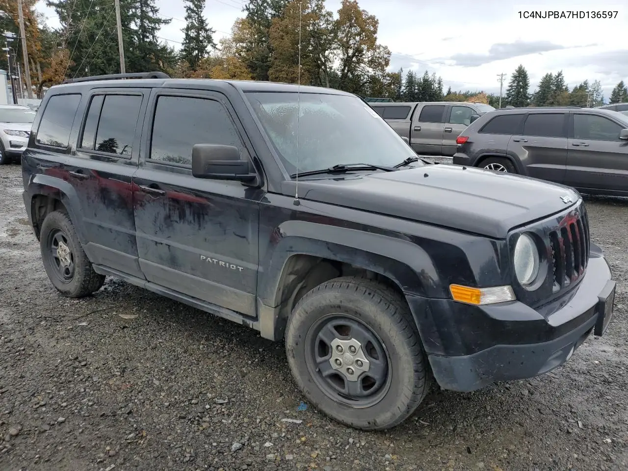1C4NJPBA7HD136597 2017 Jeep Patriot Sport