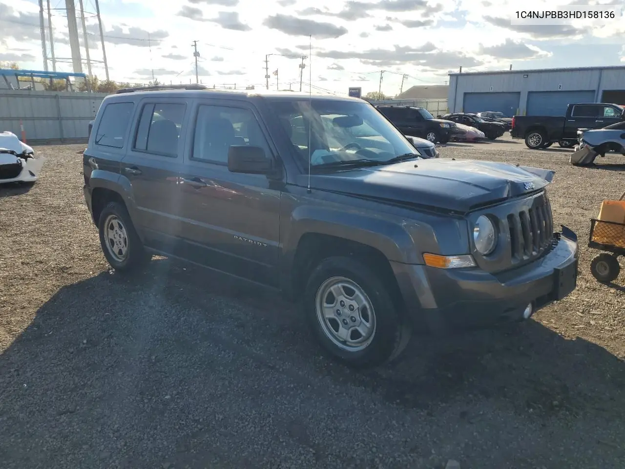 1C4NJPBB3HD158136 2017 Jeep Patriot Sport