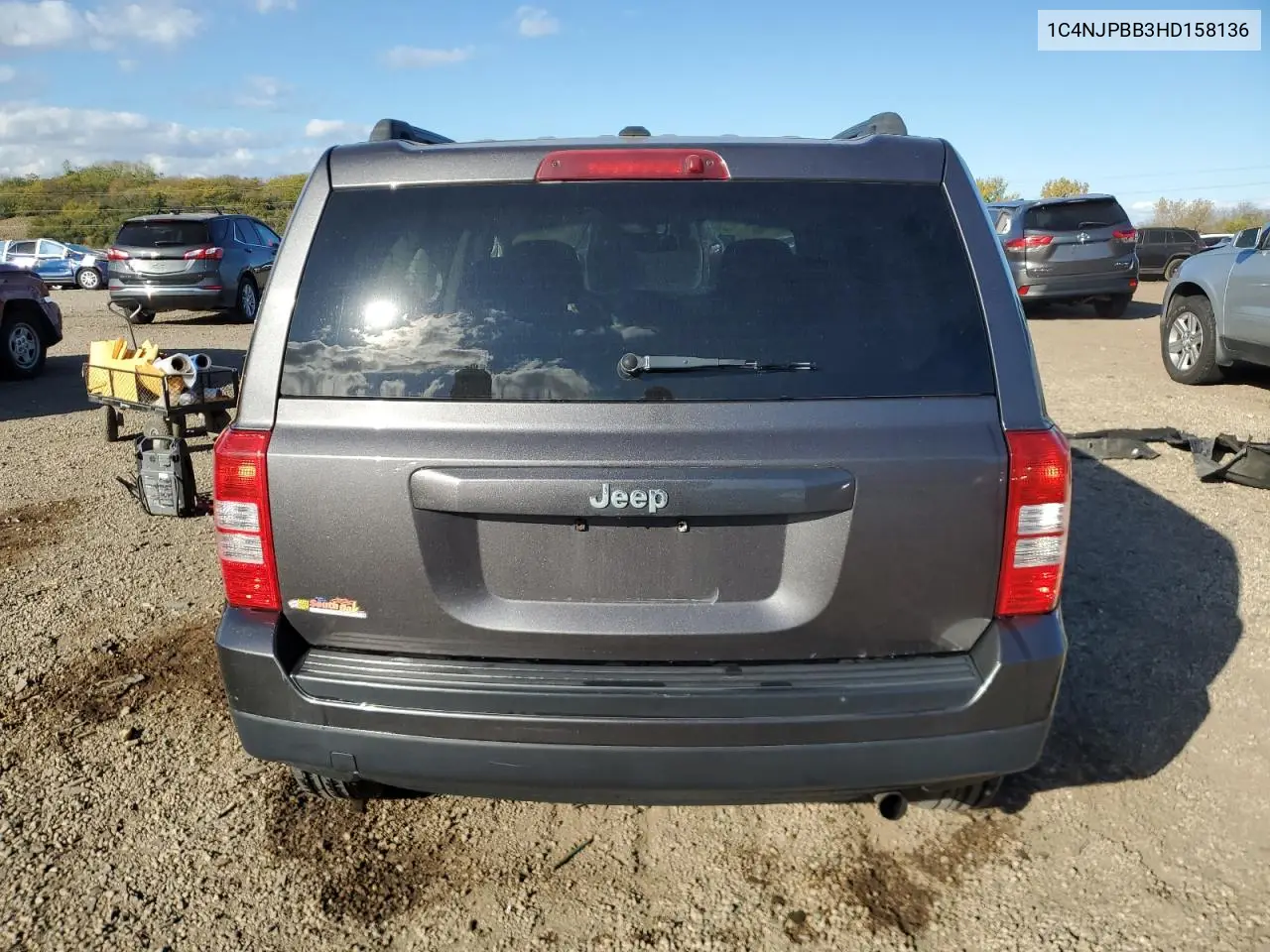 1C4NJPBB3HD158136 2017 Jeep Patriot Sport