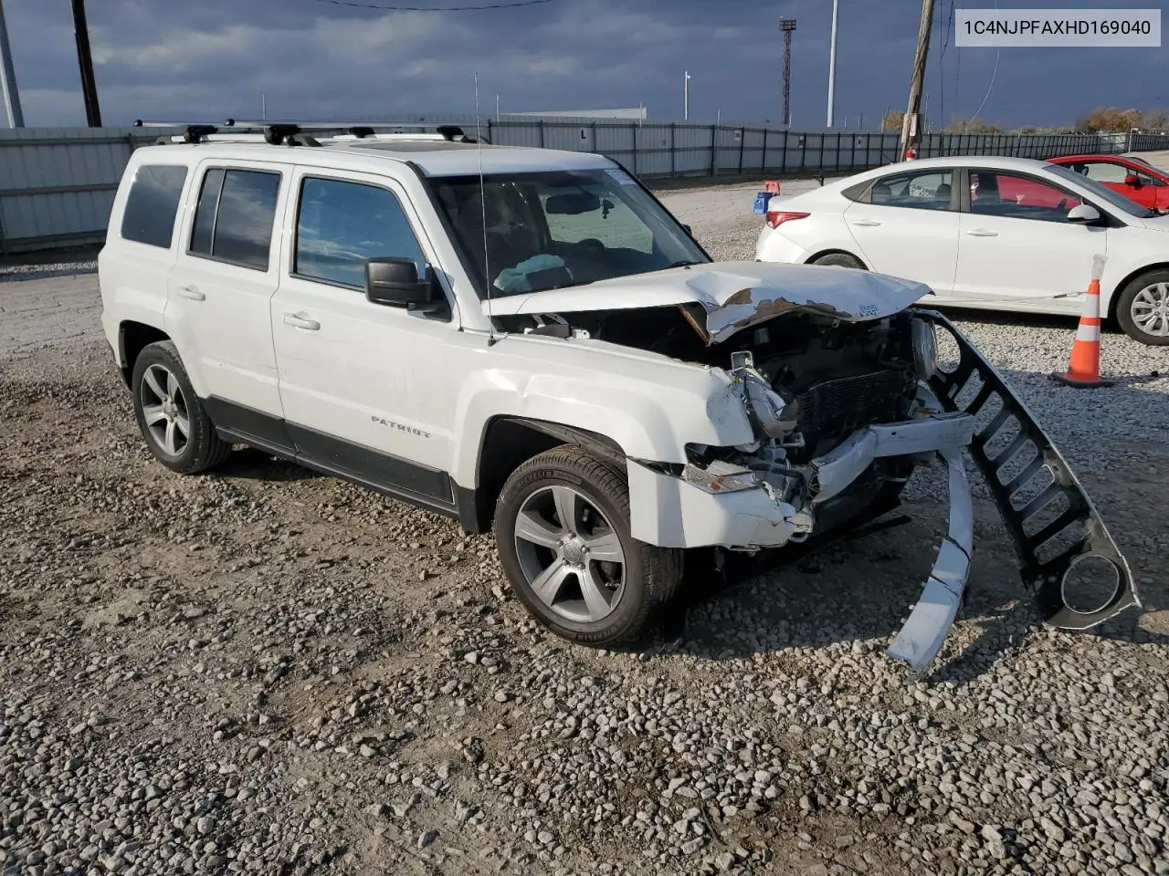 1C4NJPFAXHD169040 2017 Jeep Patriot Latitude