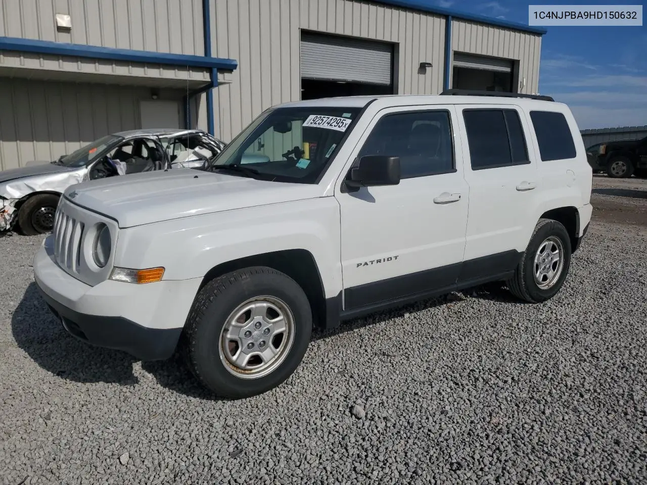 1C4NJPBA9HD150632 2017 Jeep Patriot Sport