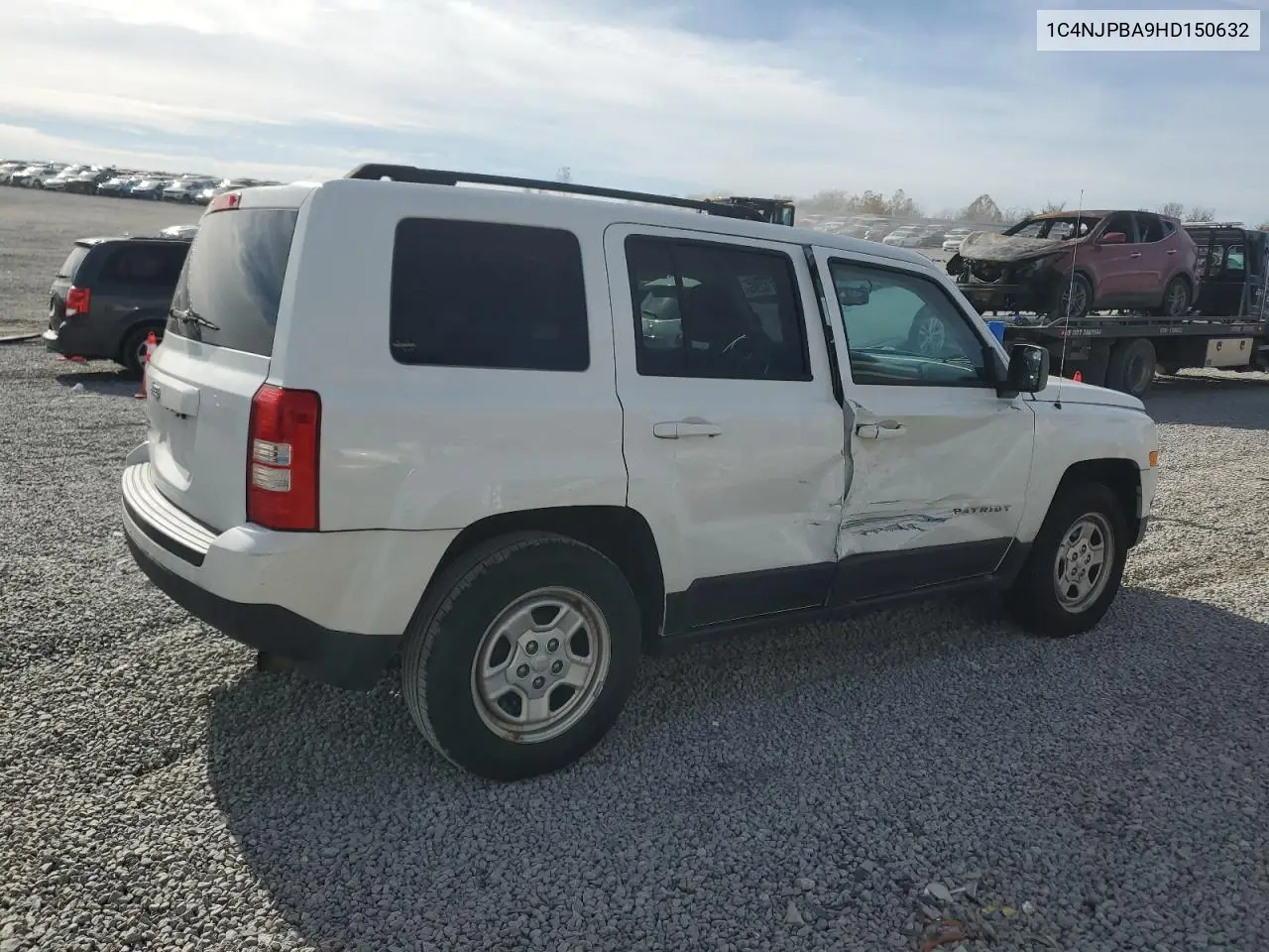 1C4NJPBA9HD150632 2017 Jeep Patriot Sport