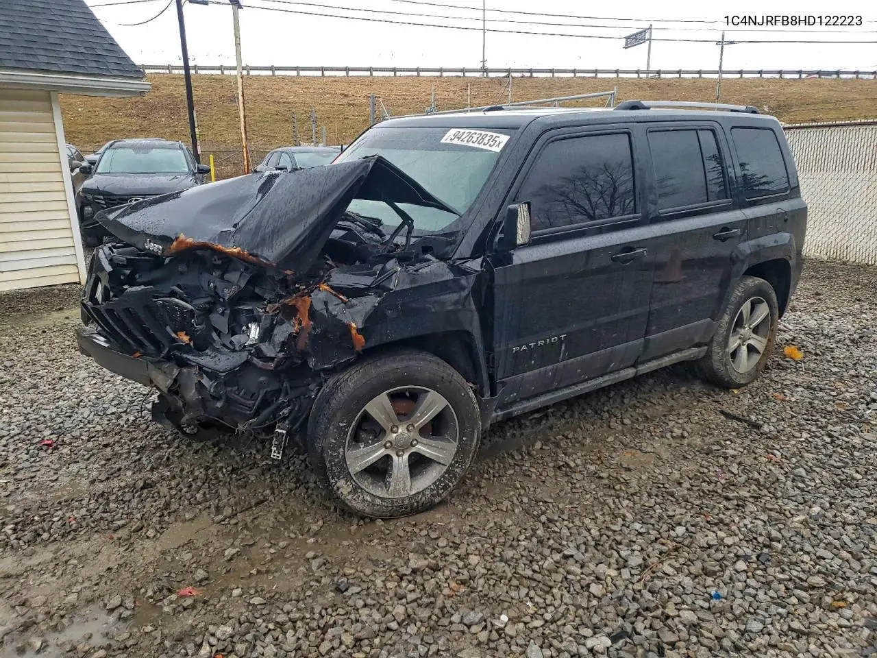 1C4NJRFB8HD122223 2017 Jeep Patriot Latitude