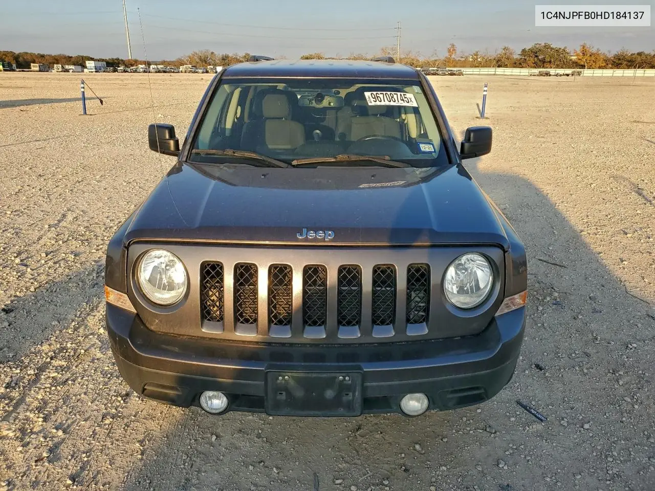 1C4NJPFB0HD184137 2017 Jeep Patriot Latitude