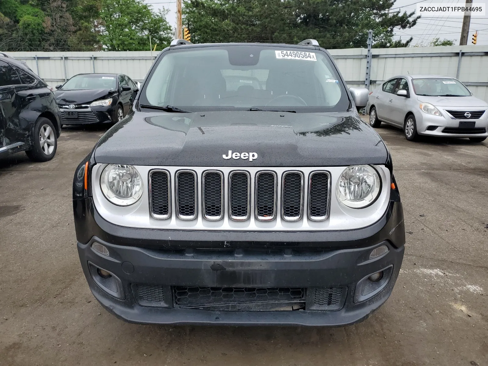 2015 Jeep Renegade Limited VIN: ZACCJADT1FPB44695 Lot: 54490584