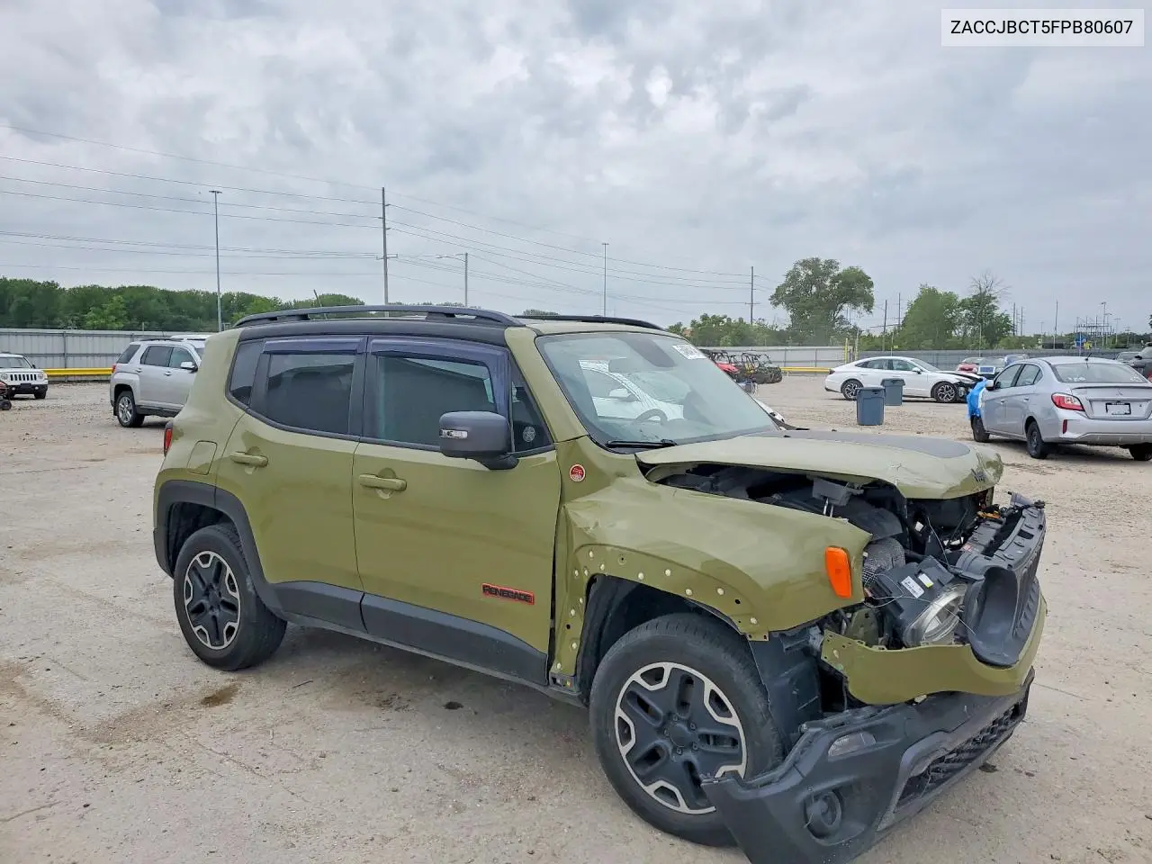 ZACCJBCT5FPB80607 2015 Jeep Renegade Trailhawk
