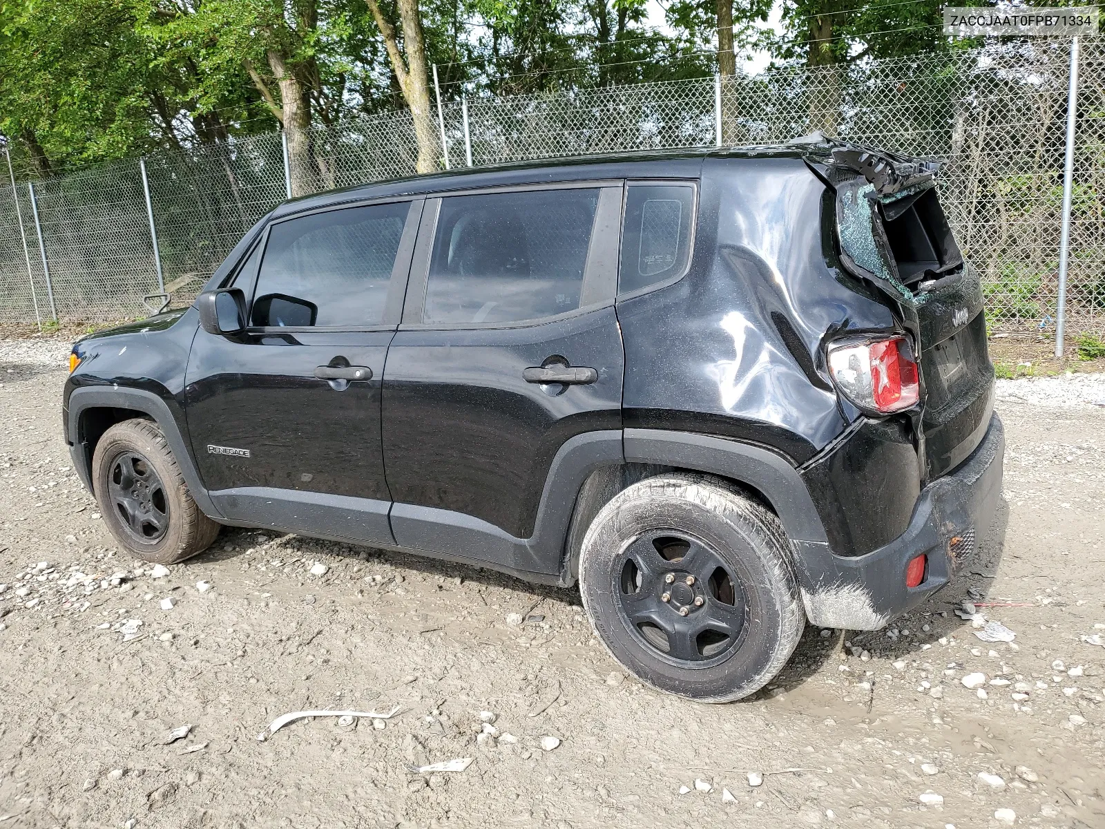 2015 Jeep Renegade Sport VIN: ZACCJAAT0FPB71334 Lot: 57810454