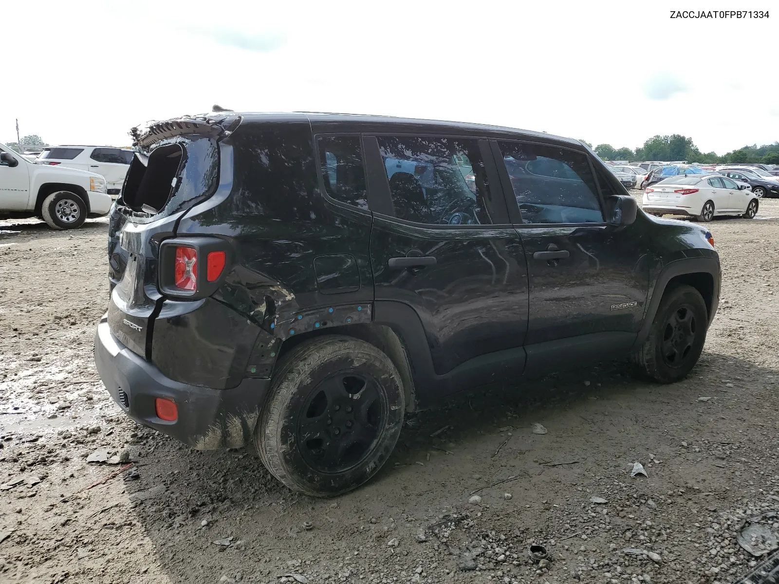 2015 Jeep Renegade Sport VIN: ZACCJAAT0FPB71334 Lot: 57810454