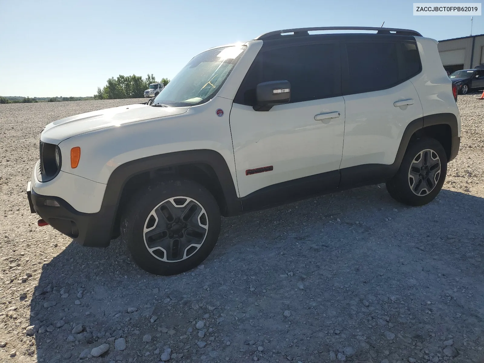 2015 Jeep Renegade Trailhawk VIN: ZACCJBCT0FPB62019 Lot: 59129464