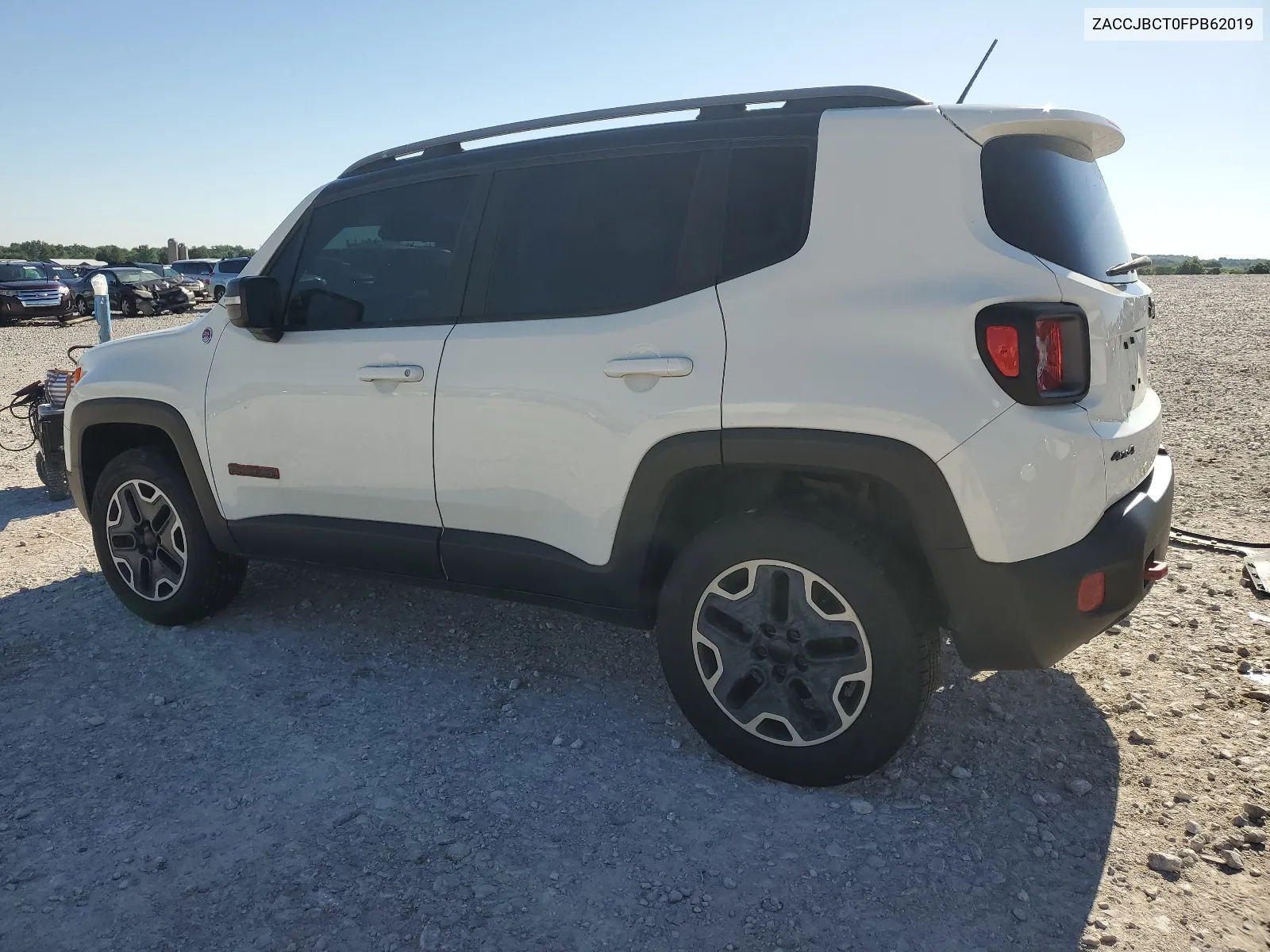 2015 Jeep Renegade Trailhawk VIN: ZACCJBCT0FPB62019 Lot: 59129464