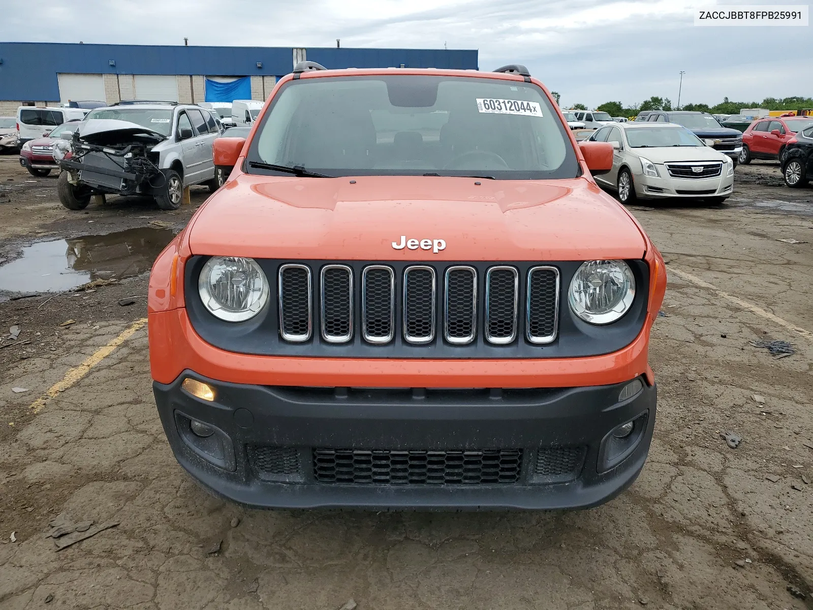 2015 Jeep Renegade Latitude VIN: ZACCJBBT8FPB25991 Lot: 60312044