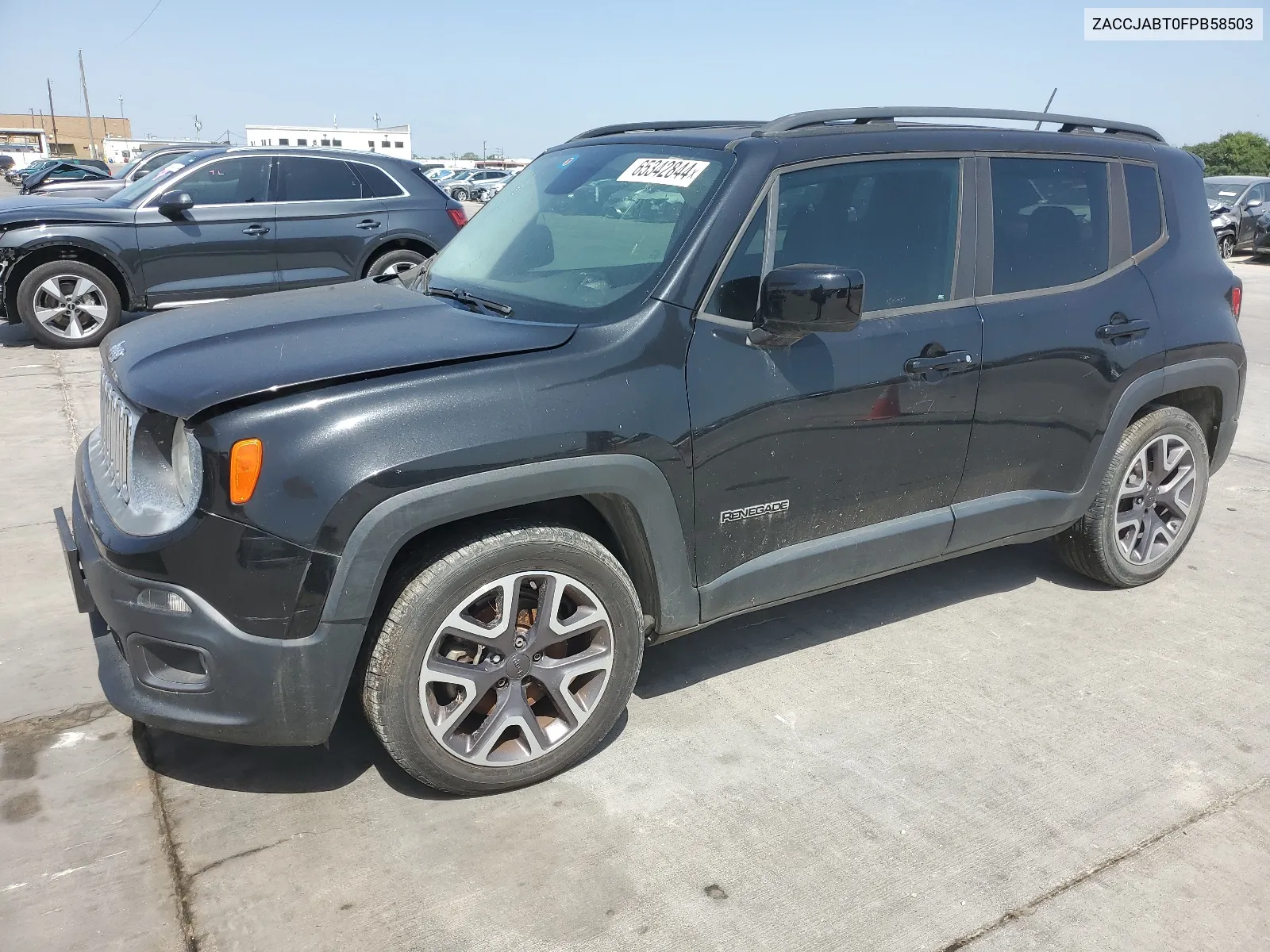 2015 Jeep Renegade Latitude VIN: ZACCJABT0FPB58503 Lot: 65342844