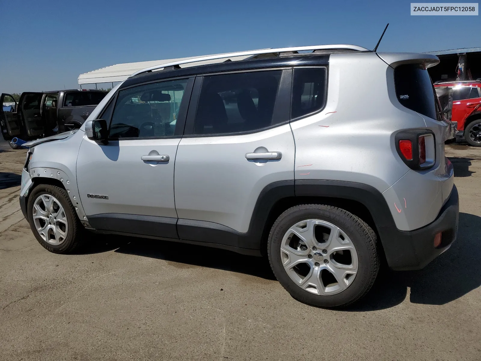 2015 Jeep Renegade Limited VIN: ZACCJADT5FPC12058 Lot: 65834234