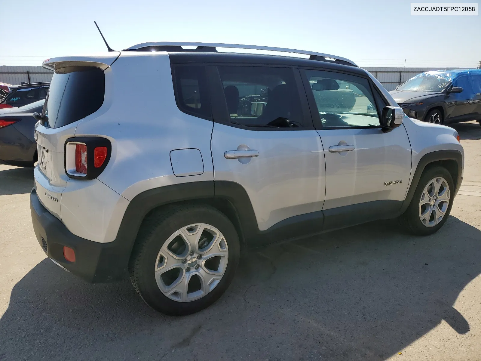 2015 Jeep Renegade Limited VIN: ZACCJADT5FPC12058 Lot: 65834234