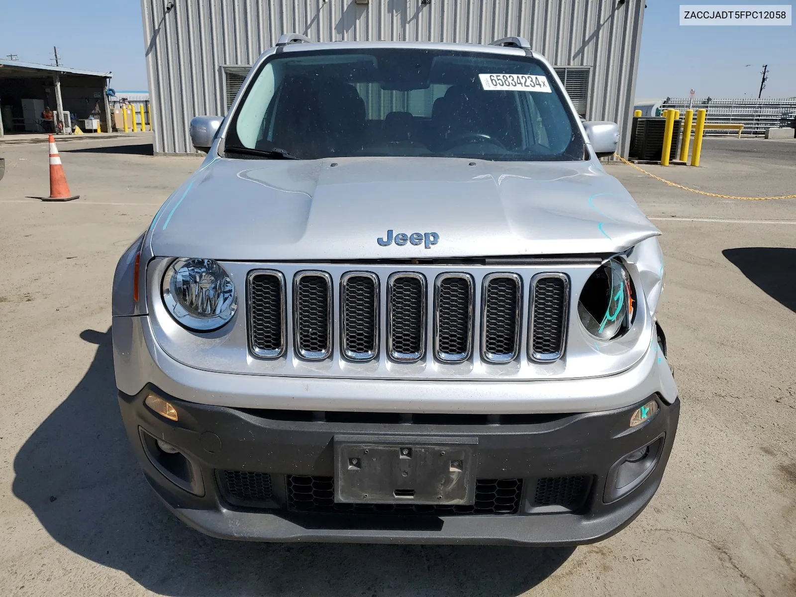 2015 Jeep Renegade Limited VIN: ZACCJADT5FPC12058 Lot: 65834234