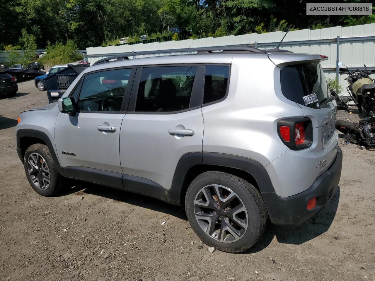 2015 Jeep Renegade Latitude VIN: ZACCJBBT4FPC08818 Lot: 66228474