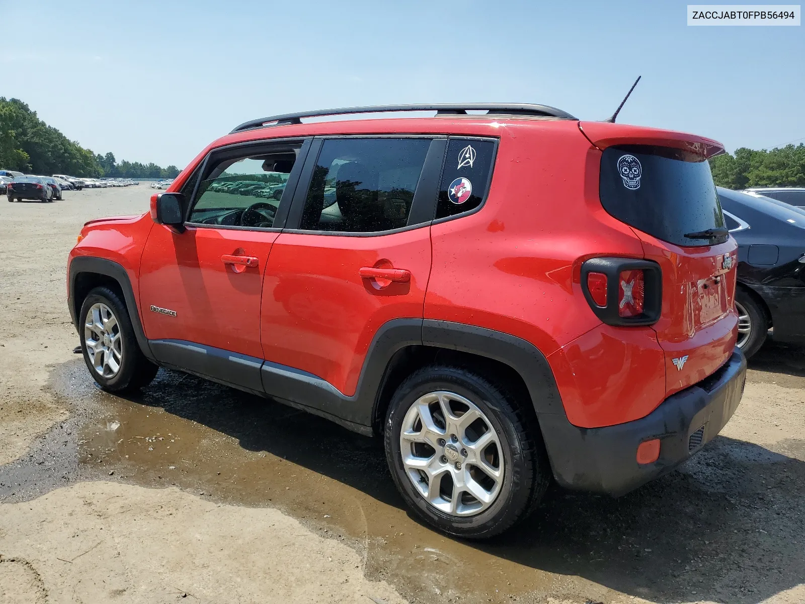 2015 Jeep Renegade Latitude VIN: ZACCJABT0FPB56494 Lot: 66731674