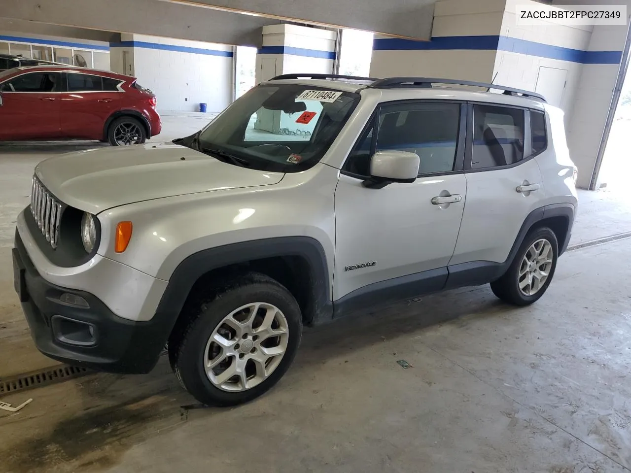 2015 Jeep Renegade Latitude VIN: ZACCJBBT2FPC27349 Lot: 67110484