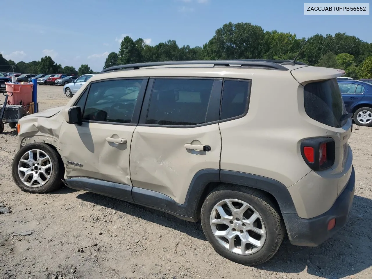 2015 Jeep Renegade Latitude VIN: ZACCJABT0FPB56662 Lot: 67328054