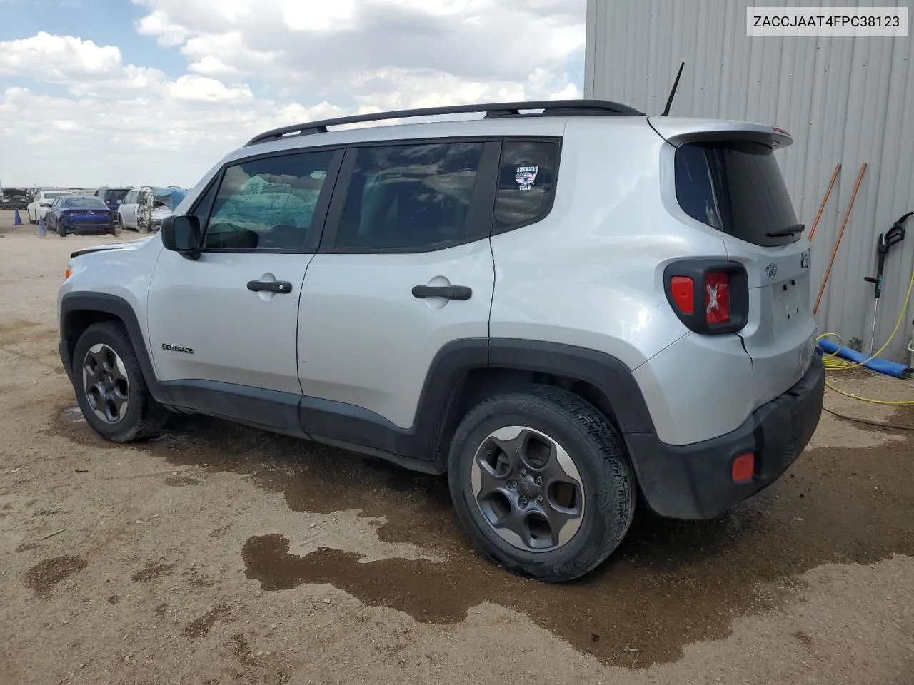 2015 Jeep Renegade Sport VIN: ZACCJAAT4FPC38123 Lot: 70039914