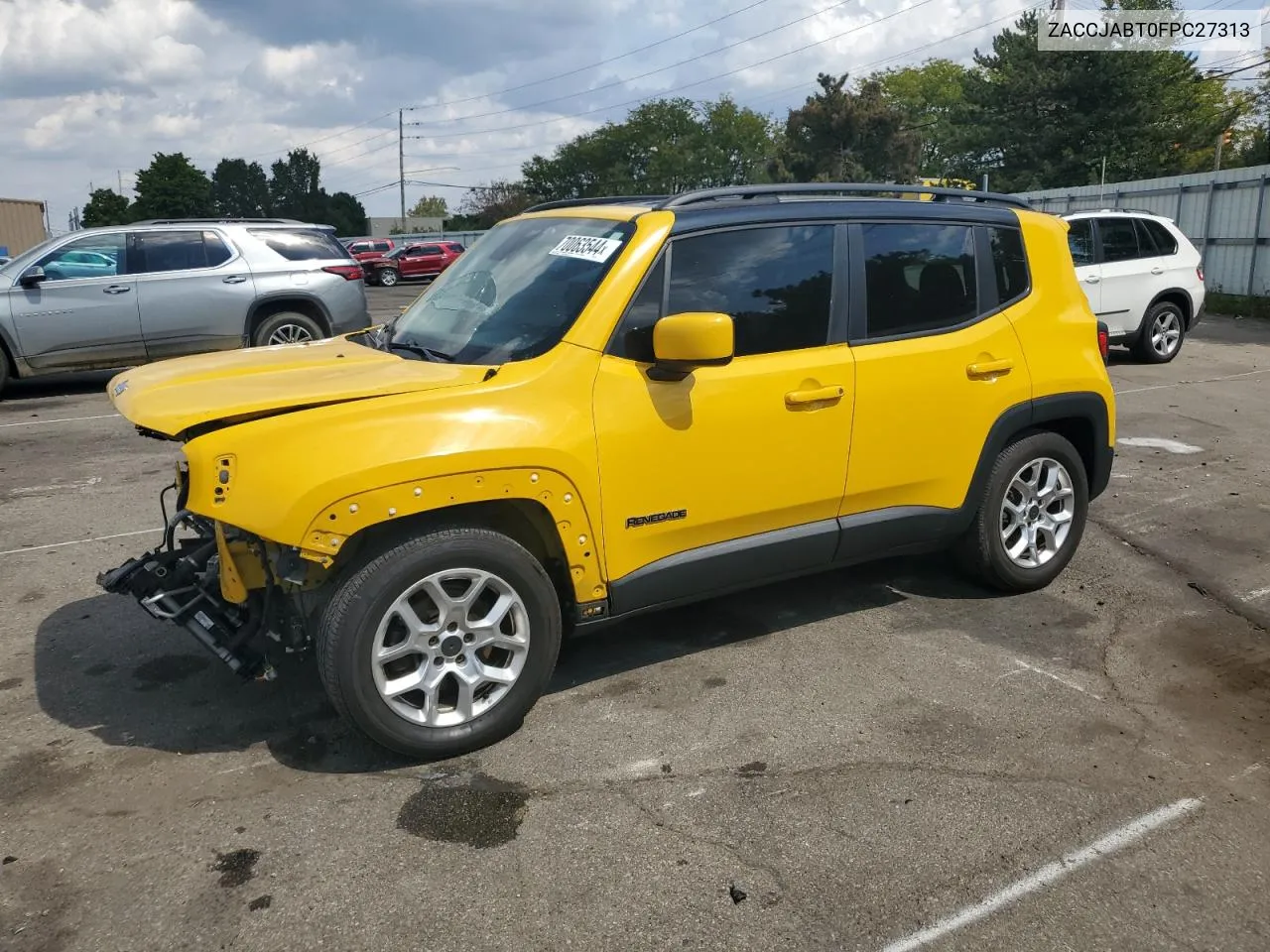 2015 Jeep Renegade Latitude VIN: ZACCJABT0FPC27313 Lot: 70063544