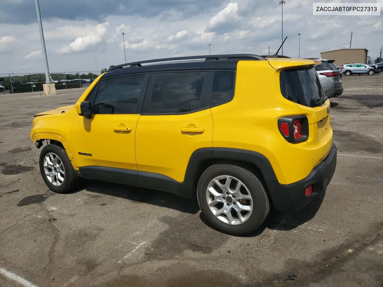 2015 Jeep Renegade Latitude VIN: ZACCJABT0FPC27313 Lot: 70063544