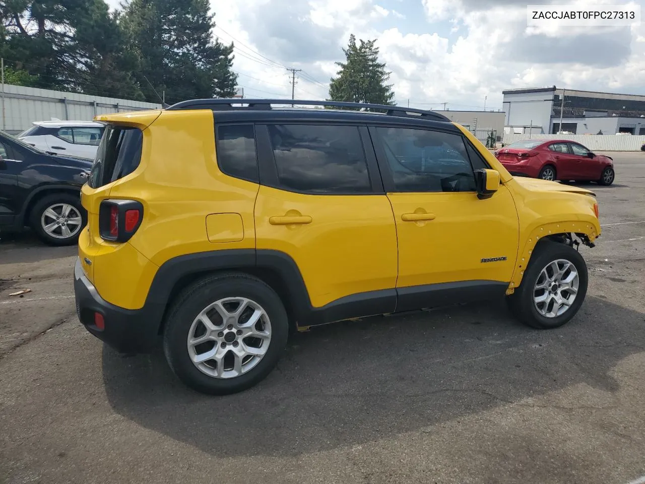 2015 Jeep Renegade Latitude VIN: ZACCJABT0FPC27313 Lot: 70063544