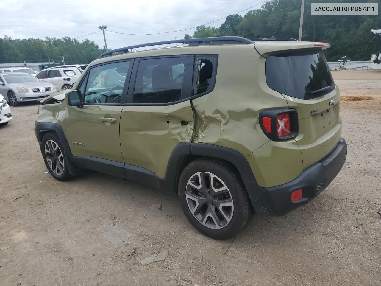 2015 Jeep Renegade Latitude VIN: ZACCJABT0FPB57811 Lot: 70245034