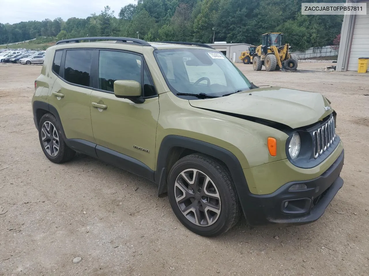 2015 Jeep Renegade Latitude VIN: ZACCJABT0FPB57811 Lot: 70245034