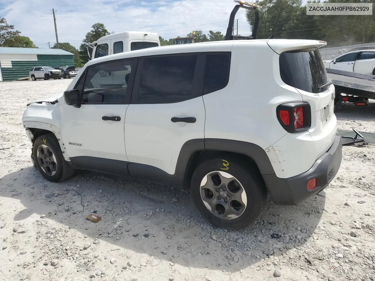 2015 Jeep Renegade Sport VIN: ZACCJAAH0FPB62929 Lot: 70346144