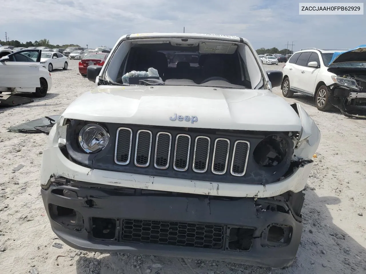 2015 Jeep Renegade Sport VIN: ZACCJAAH0FPB62929 Lot: 70346144