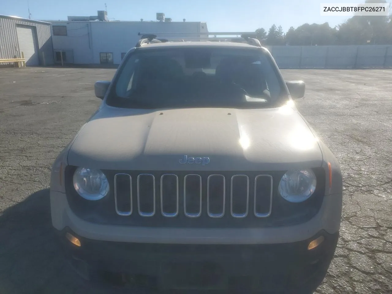 2015 Jeep Renegade Latitude VIN: ZACCJBBT8FPC26271 Lot: 71130164