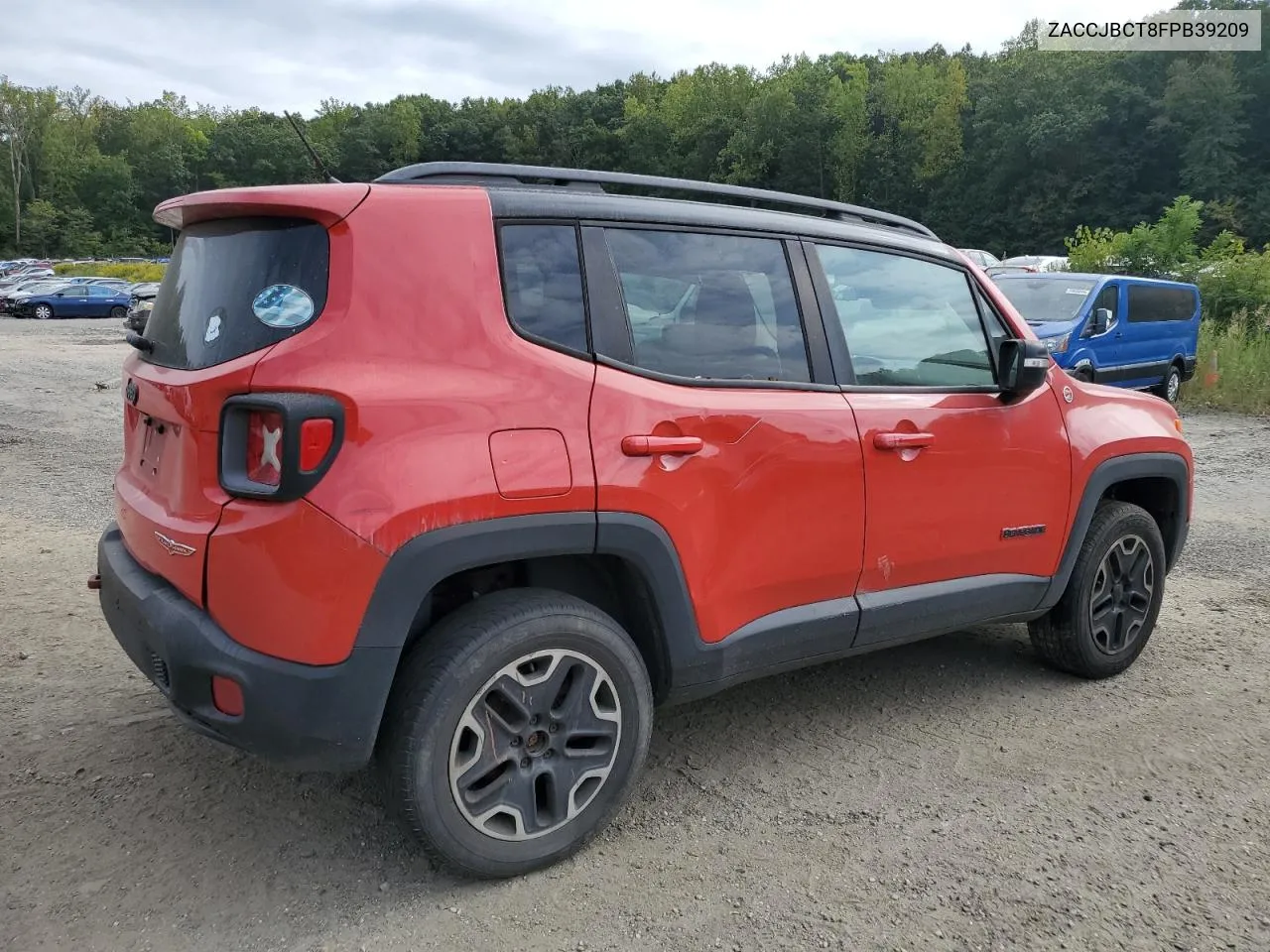 2015 Jeep Renegade Trailhawk VIN: ZACCJBCT8FPB39209 Lot: 71181424