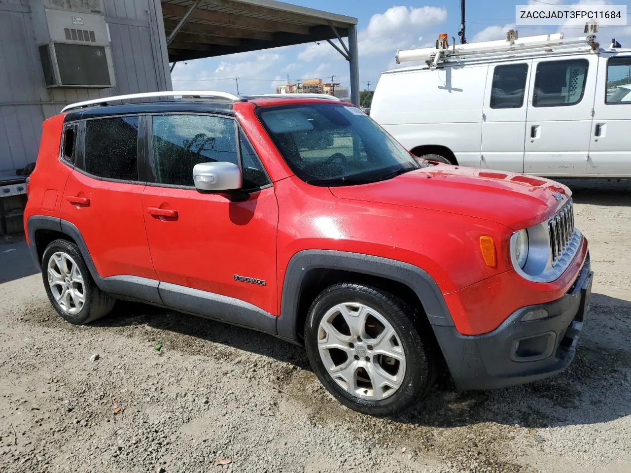 2015 Jeep Renegade Limited VIN: ZACCJADT3FPC11684 Lot: 71768054