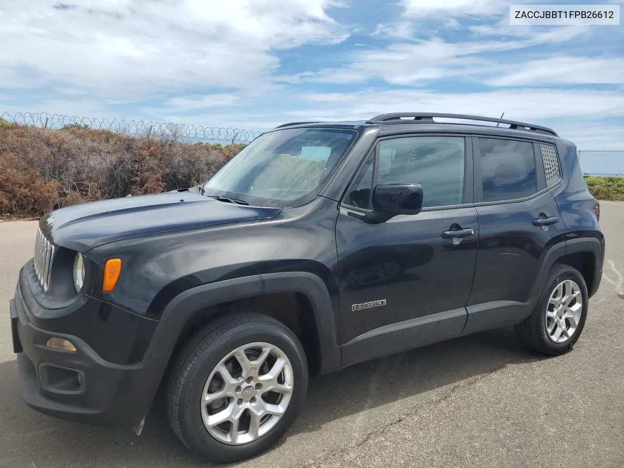 2015 Jeep Renegade Latitude VIN: ZACCJBBT1FPB26612 Lot: 72468164