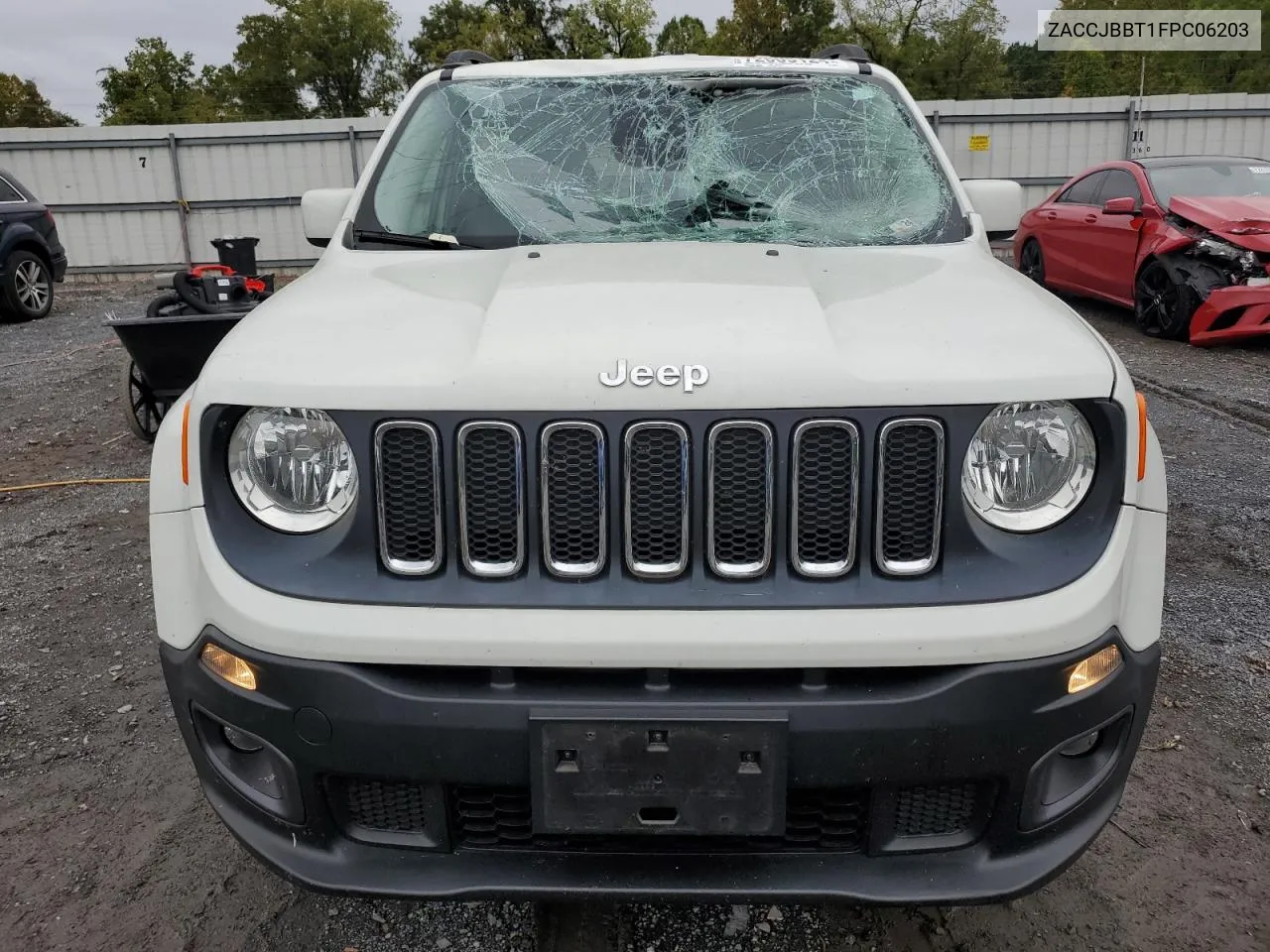 2015 Jeep Renegade Latitude VIN: ZACCJBBT1FPC06203 Lot: 72505124