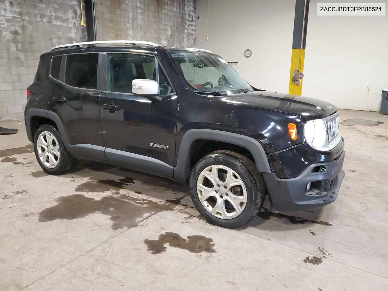 2015 Jeep Renegade Limited VIN: ZACCJBDT0FPB86524 Lot: 72570354