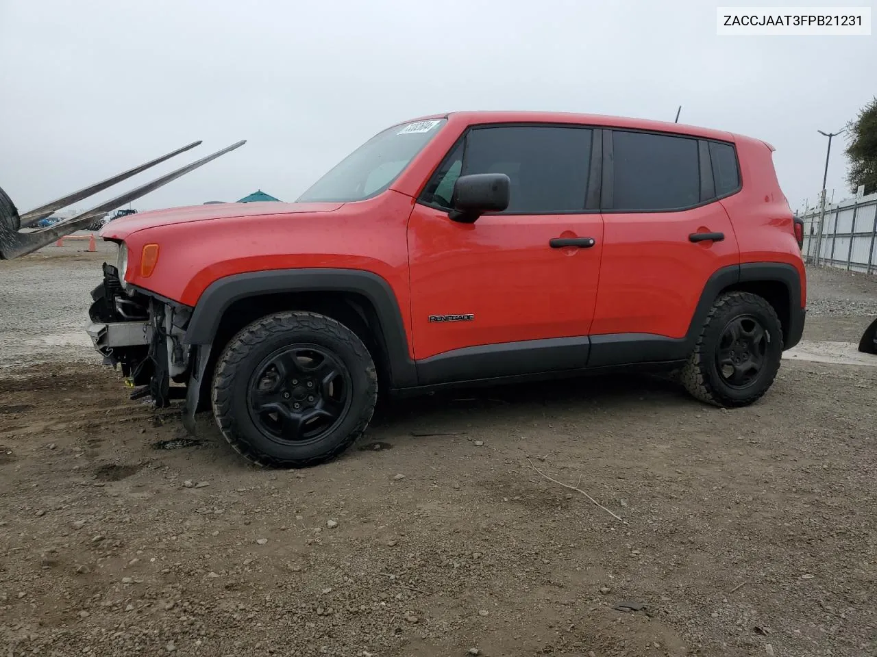 2015 Jeep Renegade Sport VIN: ZACCJAAT3FPB21231 Lot: 73382604