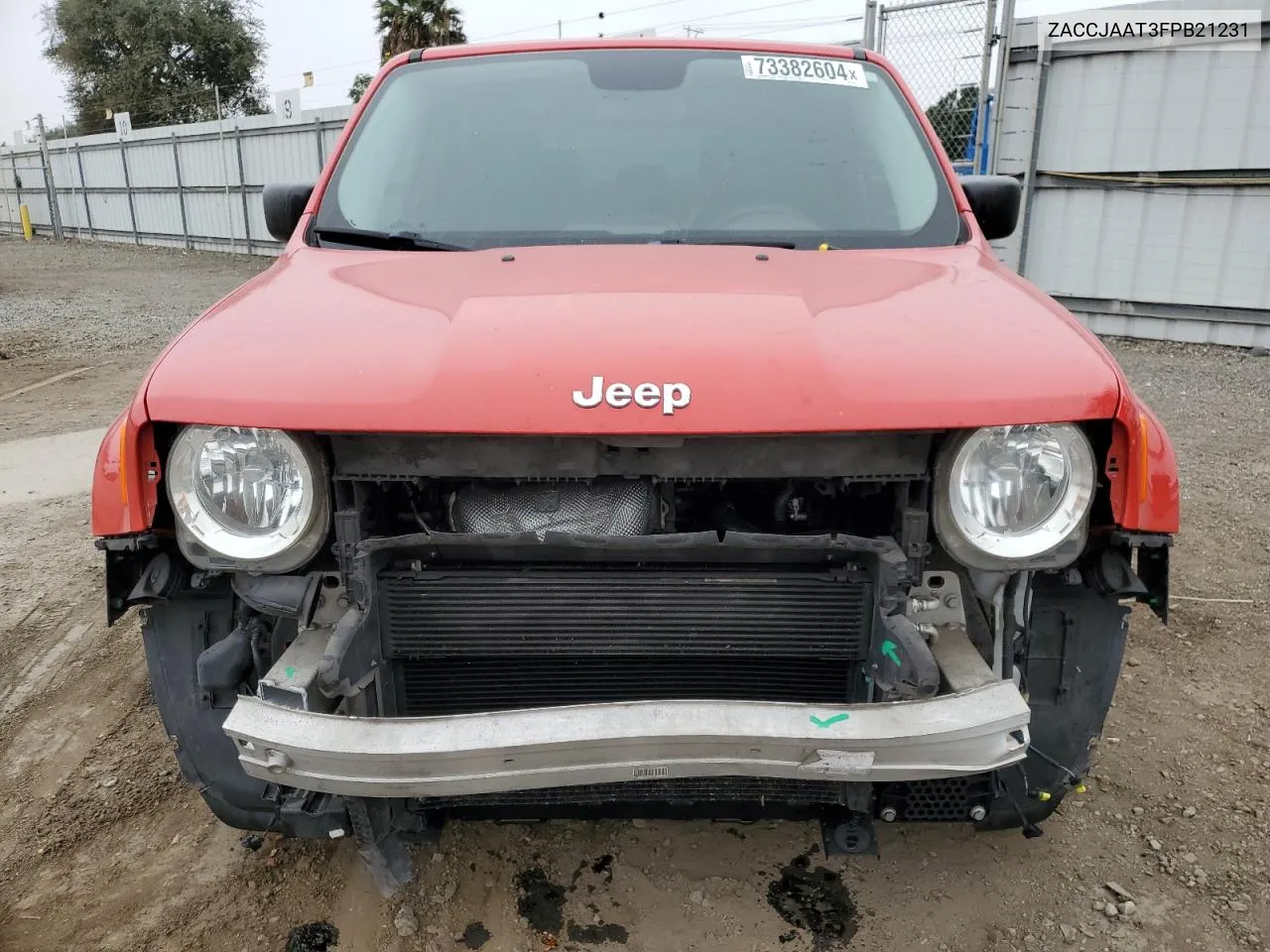 ZACCJAAT3FPB21231 2015 Jeep Renegade Sport