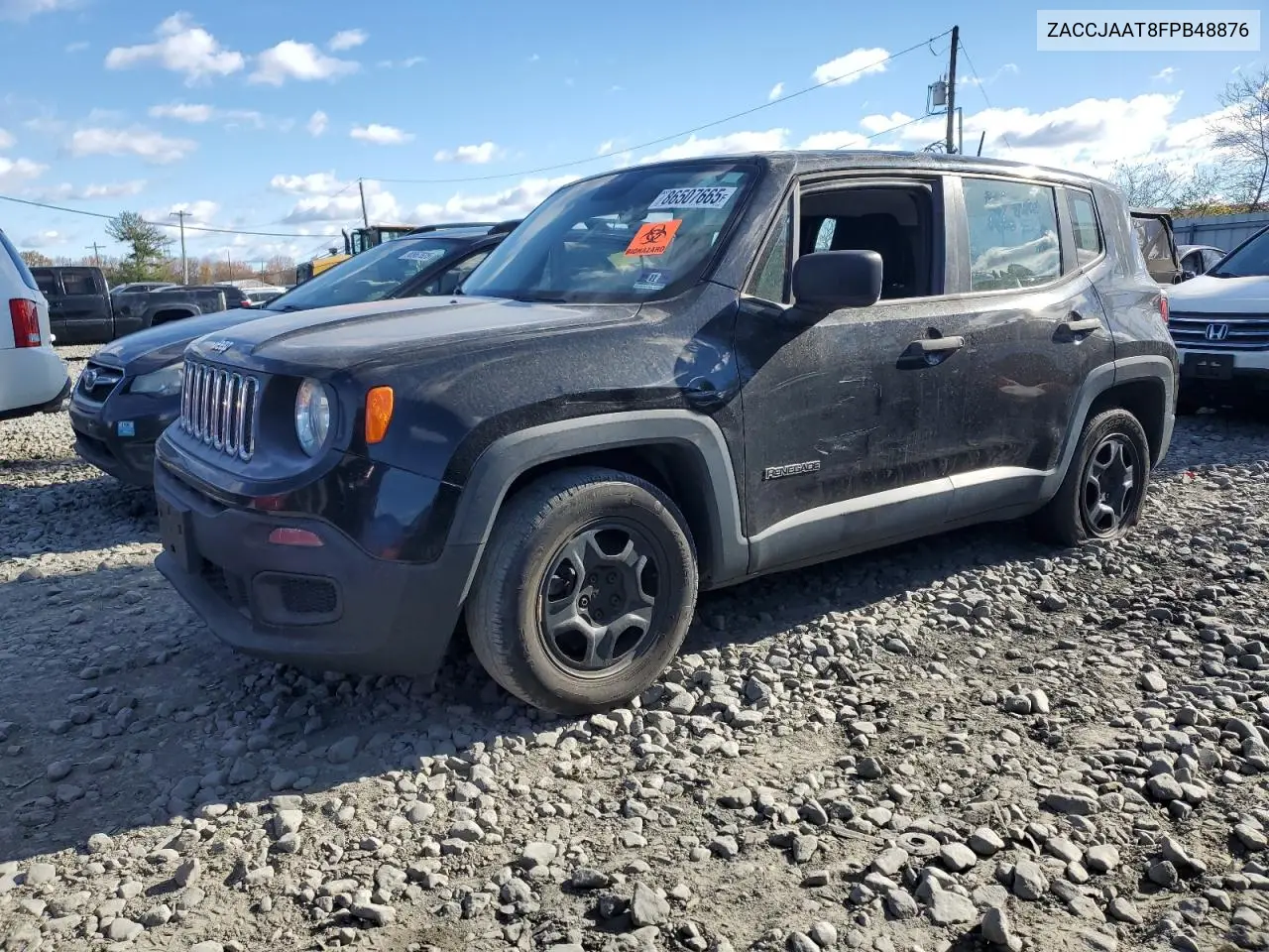 ZACCJAAT8FPB48876 2015 Jeep Renegade Sport