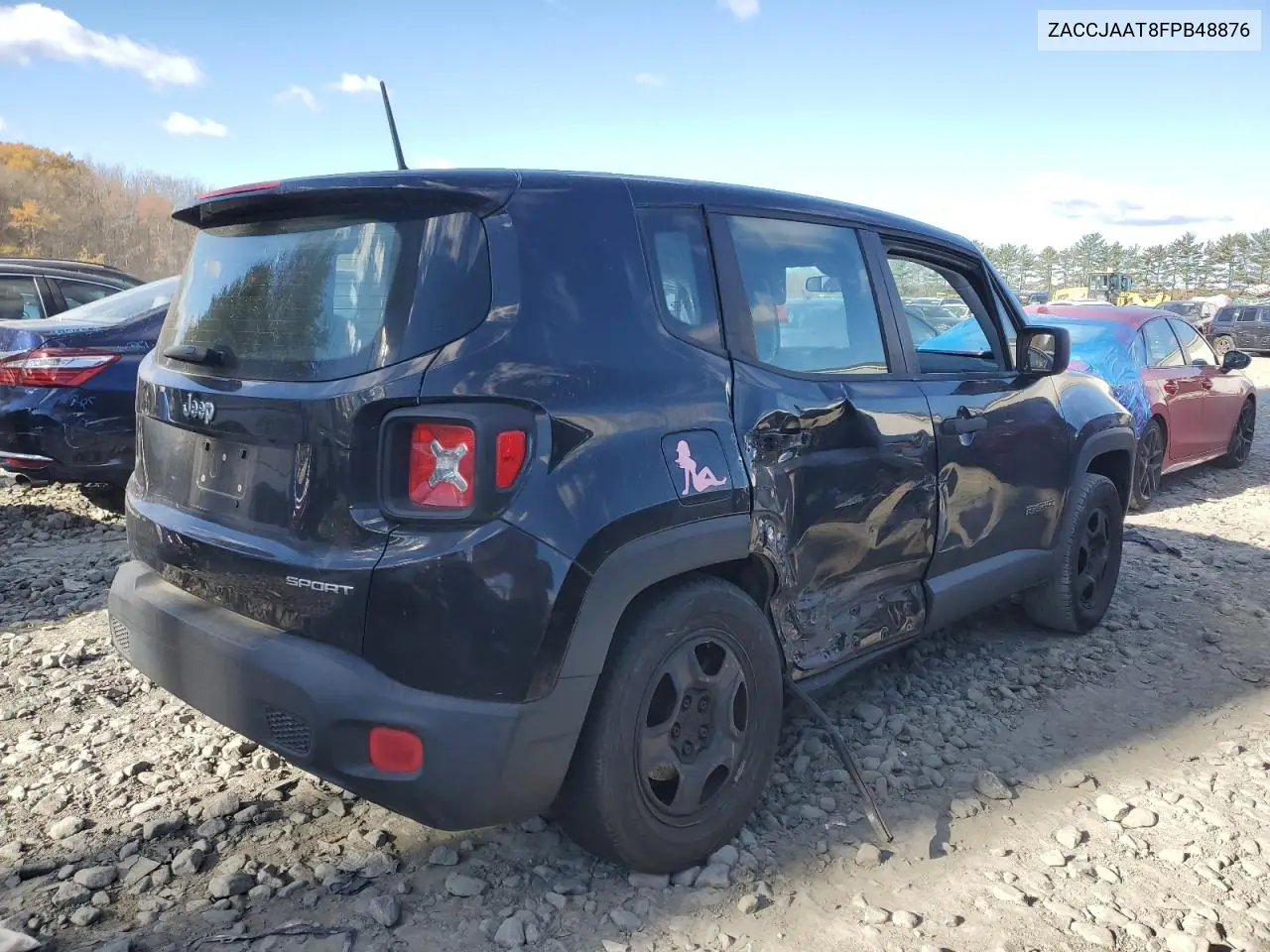 ZACCJAAT8FPB48876 2015 Jeep Renegade Sport